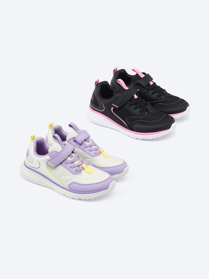Conjunto de 2 pares de tênis esportivos técnicos - Combinados