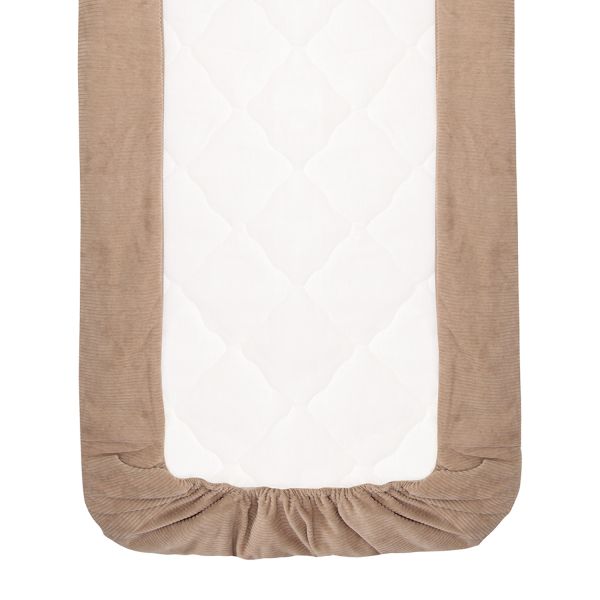 Witlof For Kids Velvet Rib Tuck-Inn Ledikantdeken - Soft Sand