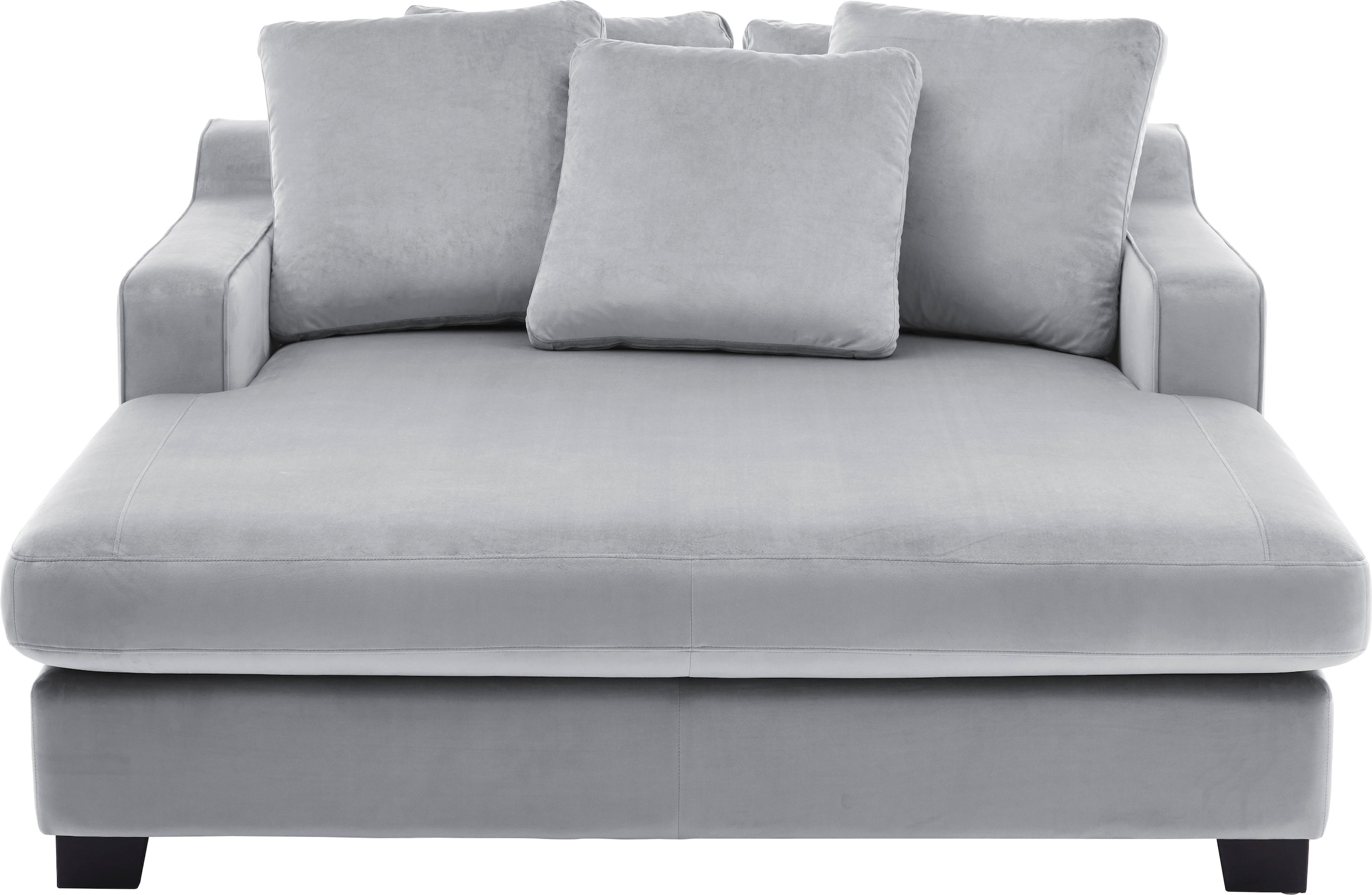 ATLANTIC home collection XXL-Sessel »Nobel« Megasessel, Loveseat, inkl. 5 Rückenkissen, frei im Raum stellbar