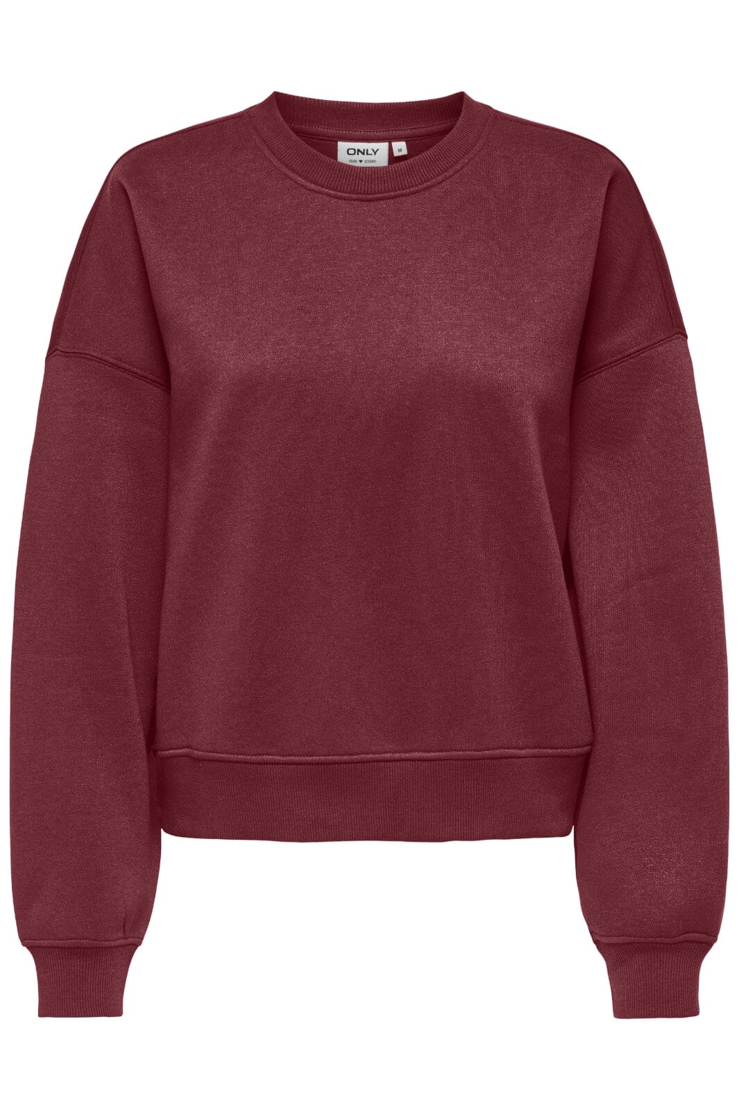 Only Onlbest L/S Crew Neck Swt 4748478 cabernet
