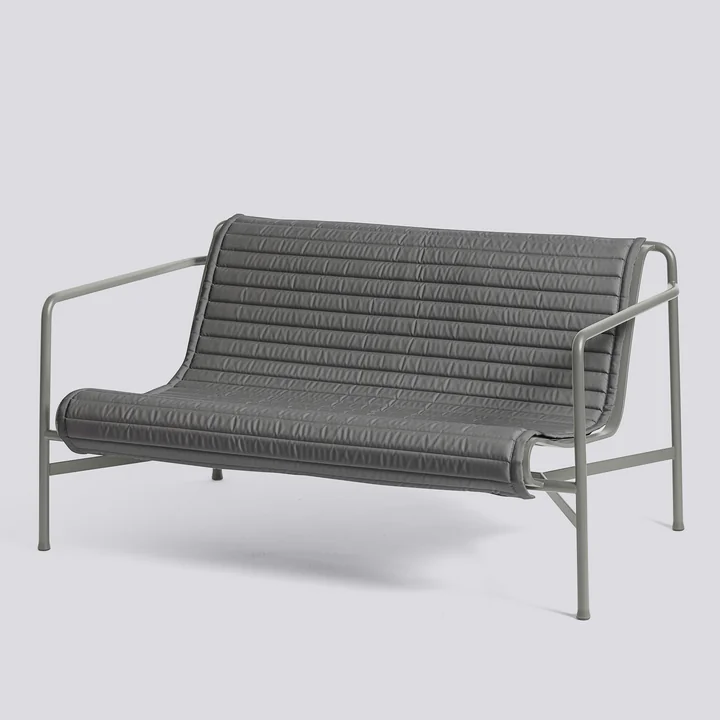 HAY - Palissade Quilted Cushion für Lounge Sofa, olive