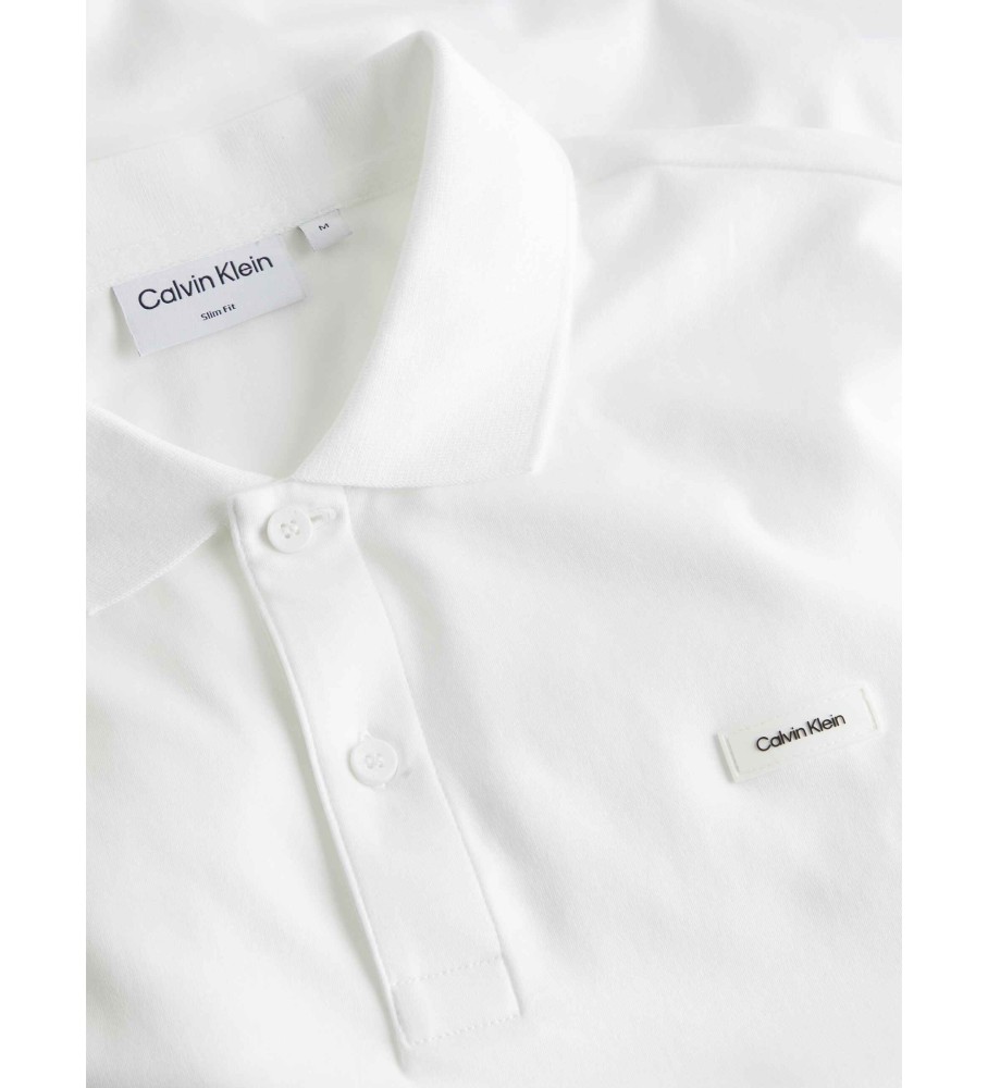 Polo Slim Branca da Calvin Klein
