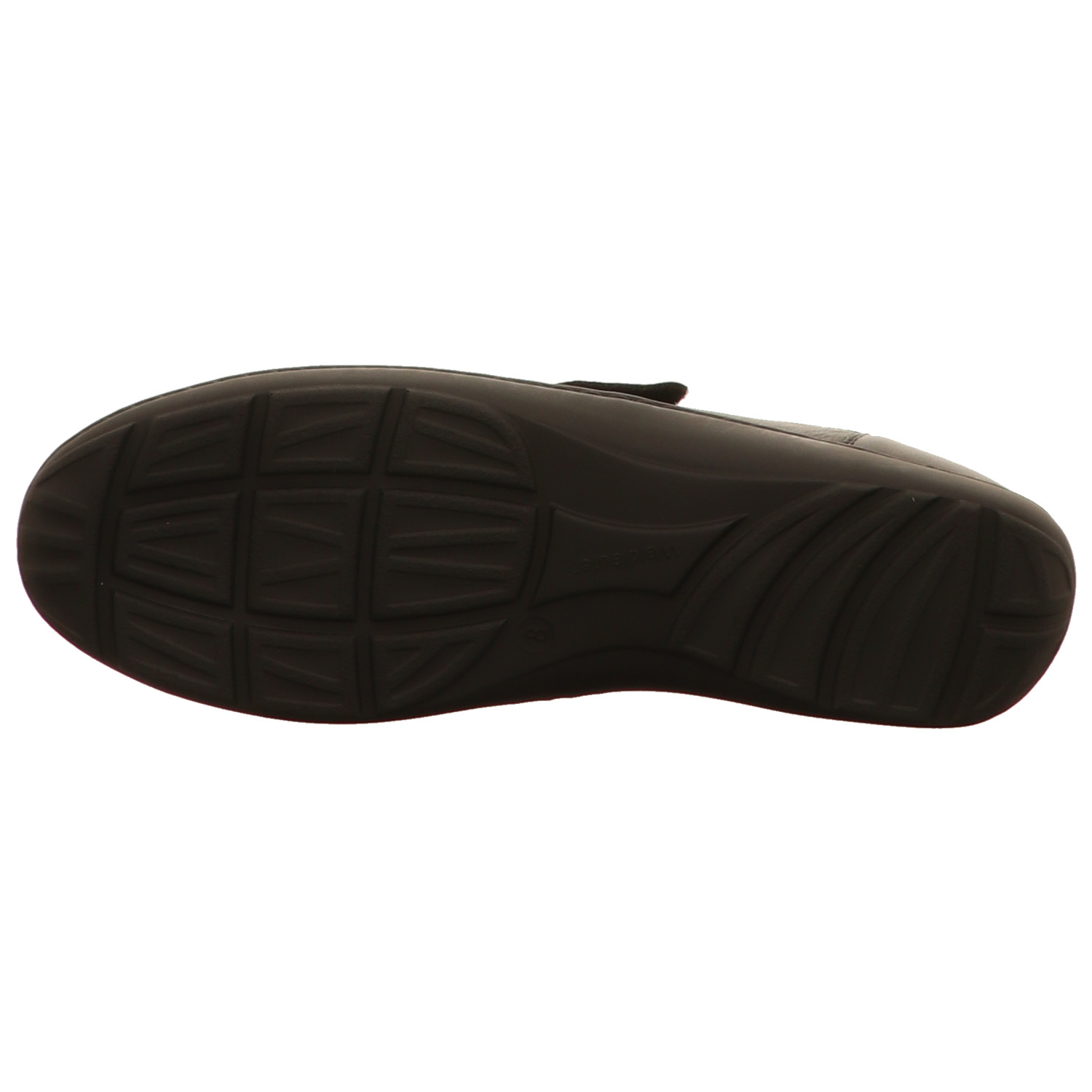 Waldläufer Halbschuh schwarz schwarz