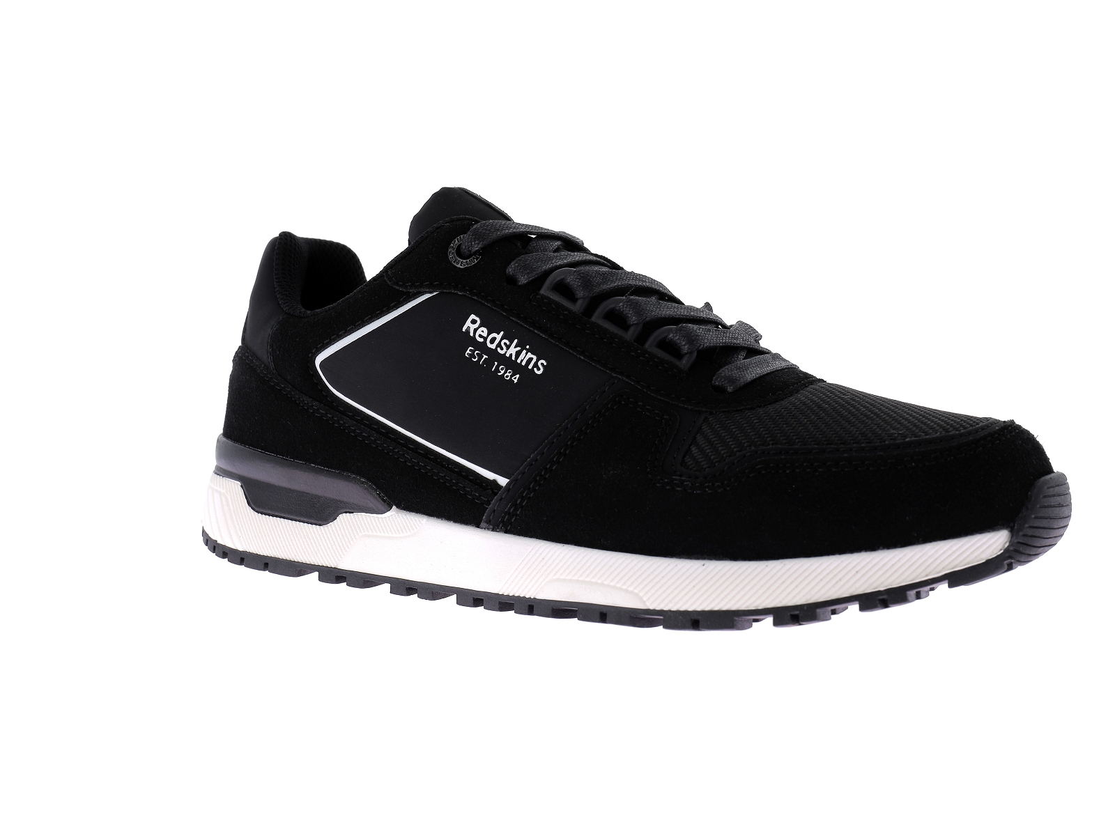 Redskins-BRAMS Matières combinées Noir Blanc
