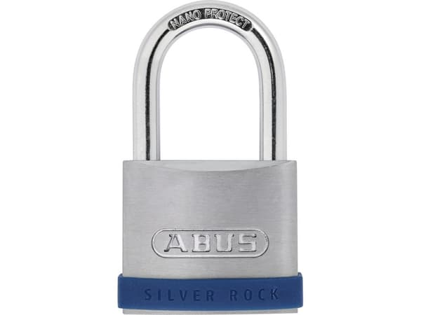 ABUS Silver Rock 5, Tradisjonell, Nøkkellås, Blå, Sølv, Zink, Herdet stål, 1 stykker