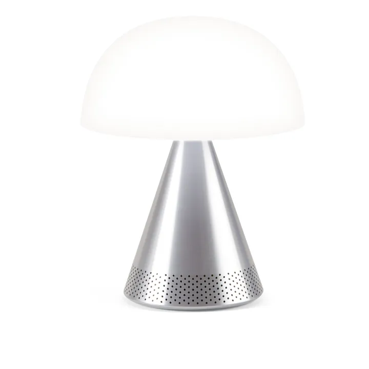 Lexon Lampe à poser Mina audio | Aluminium