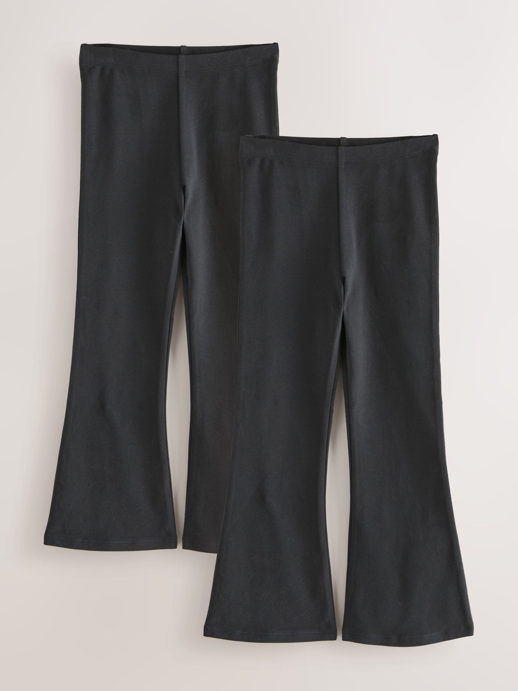 Zwart - Uitlopende legging (3-16jr)
