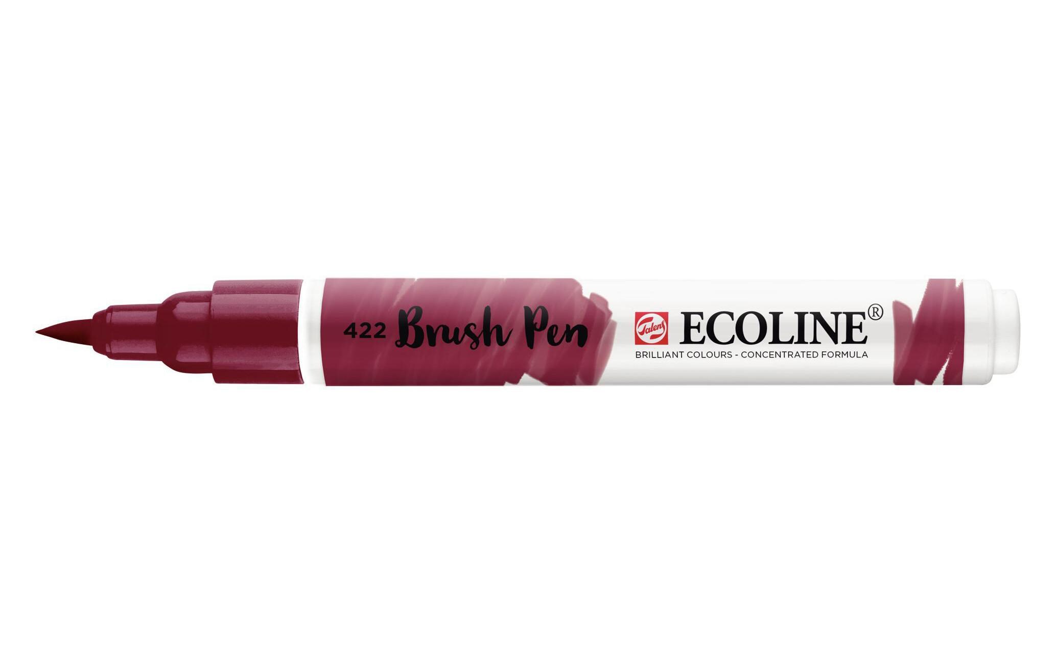 Brushpen Ecoline RotbraunFlüssige Wasserfarbe im praktischen Brush Pen