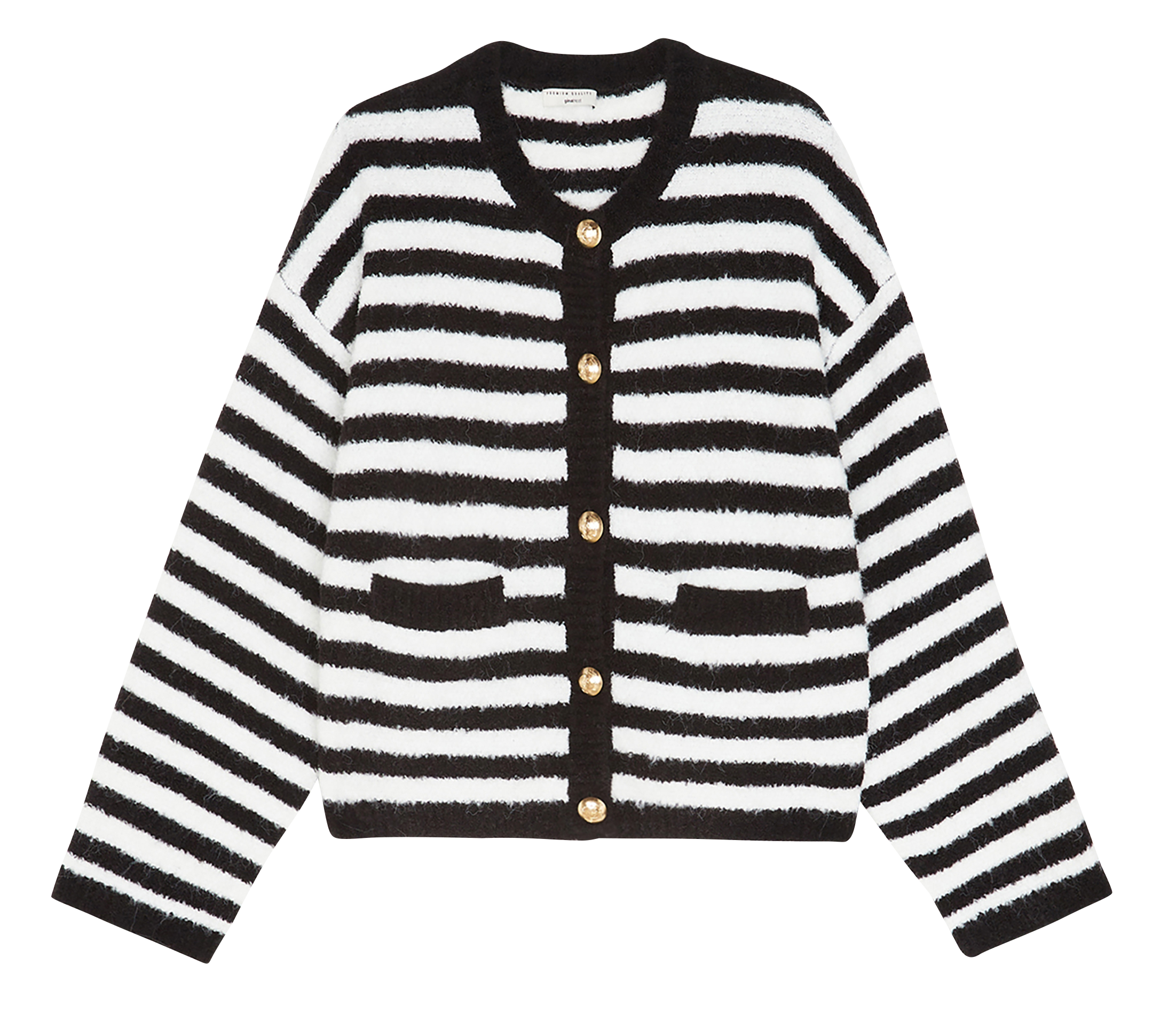 Cardigan col rond | Multicolore