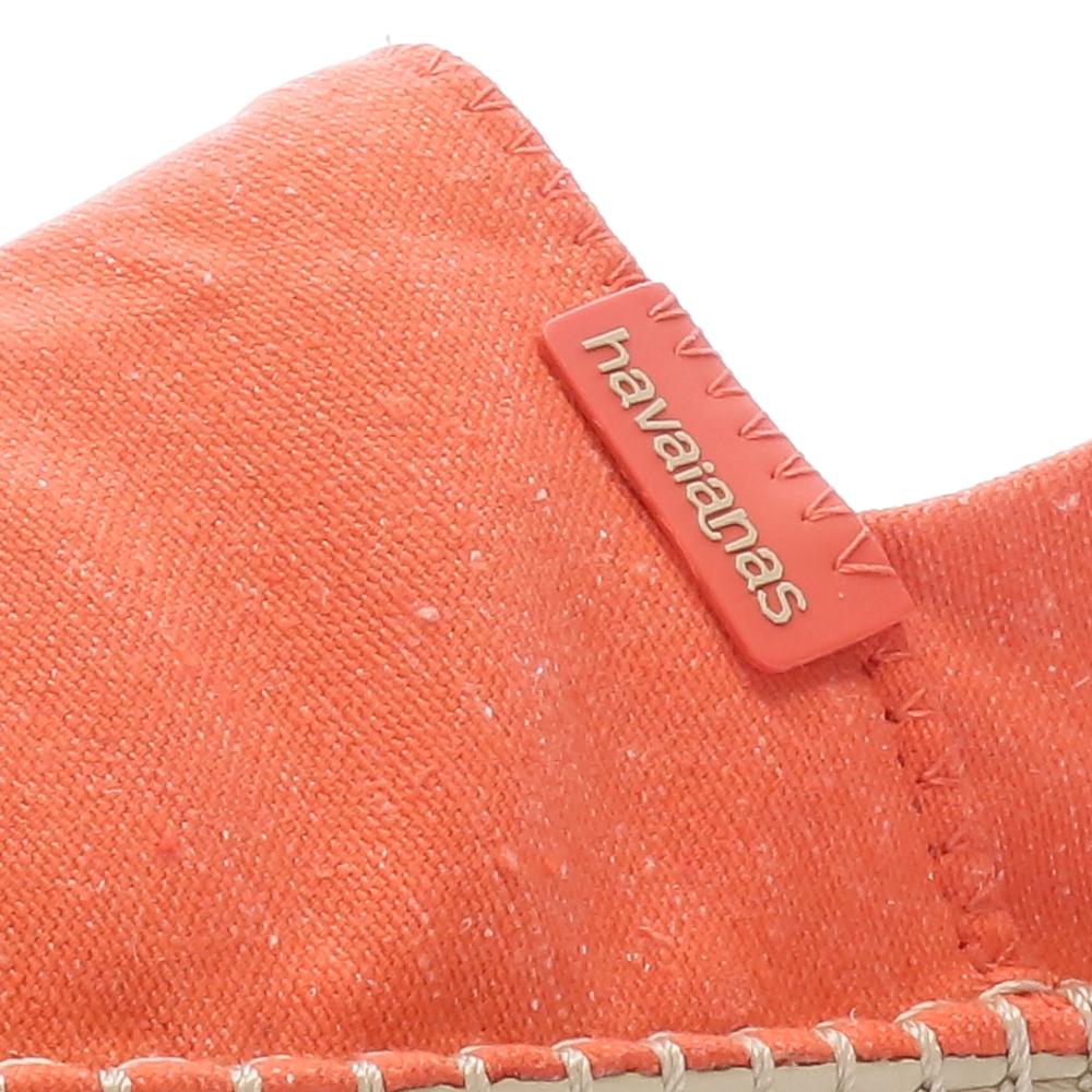 Havaianas Espadrilles Rouge/Orange Mixtes Havaianas Espadrille Eco