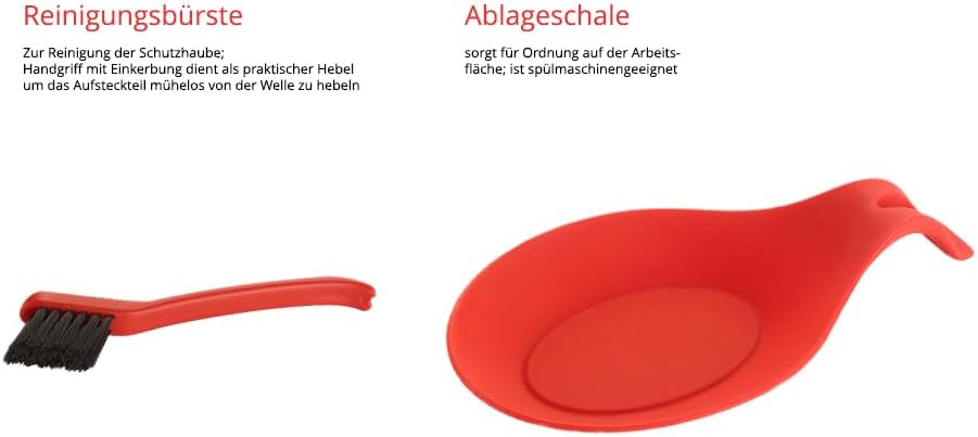 ESGE Zauberstab M100 Premium-Set 9142600, Hand - Stabmixer, Pürierstab, inkl. Zubehör, elektrischer AC – Motor 2-stufig, Soft-Touch Membranschalter, ergonomischer Griff,10l Flüssigkeitsmenge
