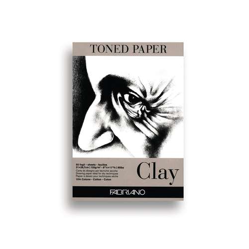 FABRIANO® Toned Paper Zeichenblock, Clay