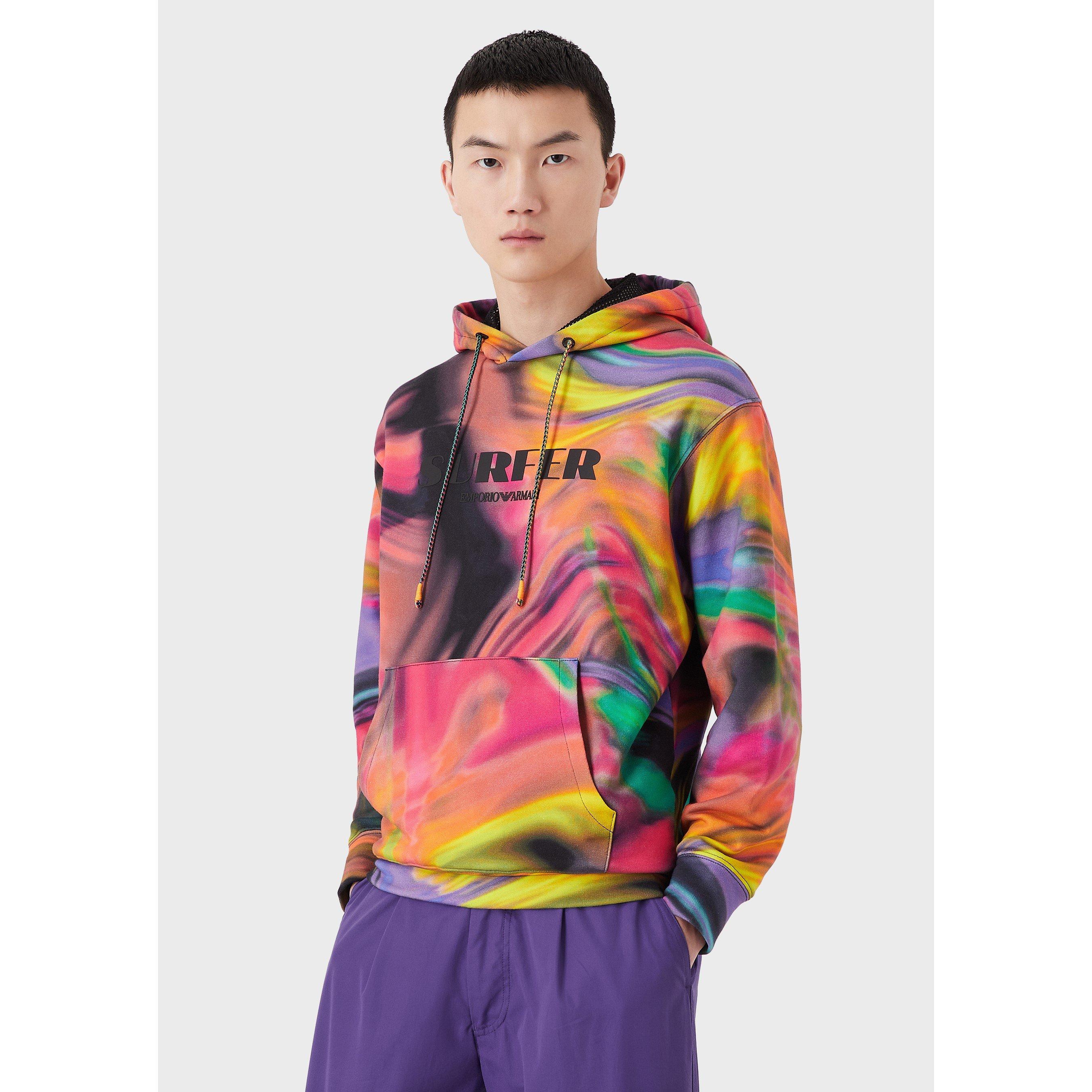 Emporio Armani Print Hoodie