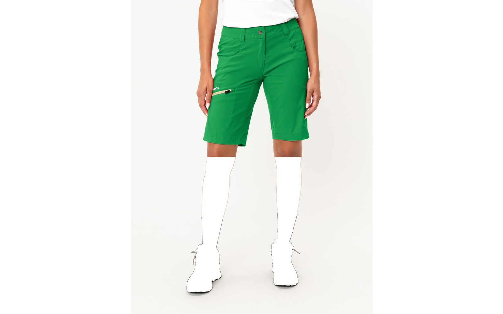 Vaude Skarvan Bermuda Damen Hose