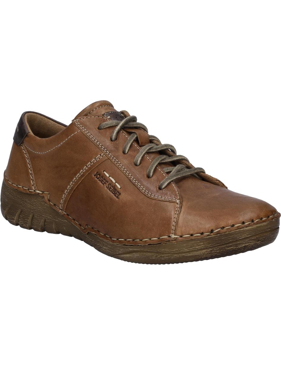 Halbschuh Felicia 02, cognac-kombi