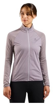 Veste Running Hybride Femme Odlo Zeroweight Warm 2.0 Gris