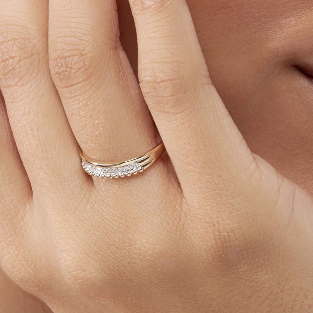 Bague Marcianne Or Jaune Diamant
