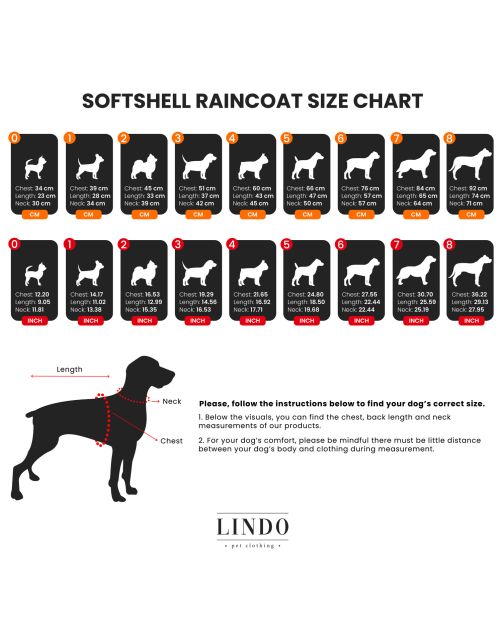 Lindo Honden Regenjas Softshell - Hondenkleding - Groen 8
