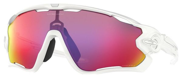 Lunettes Oakley Jawbreaker Polished White / Prizm Road / Ref.OO9290-5531