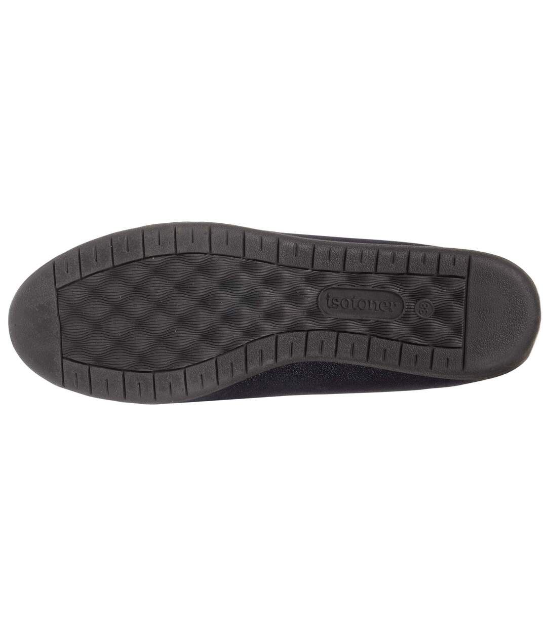 Isotoner Ballerines femme confort suédine