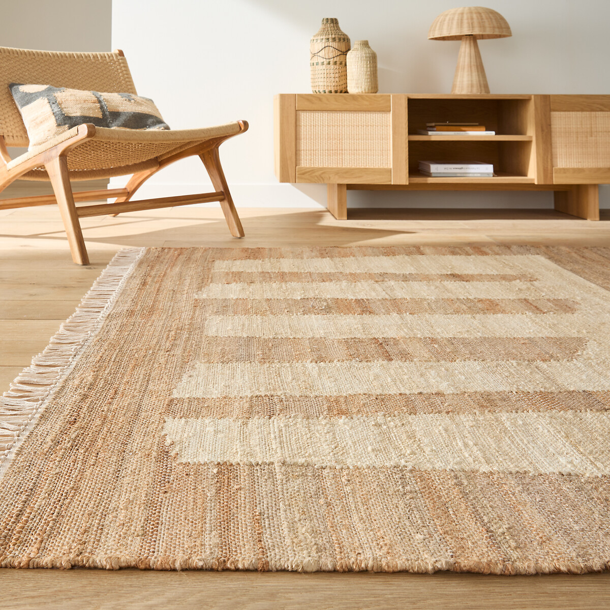 LA REDOUTE INTERIEURS<br>Tapete 80% juta, Uralio