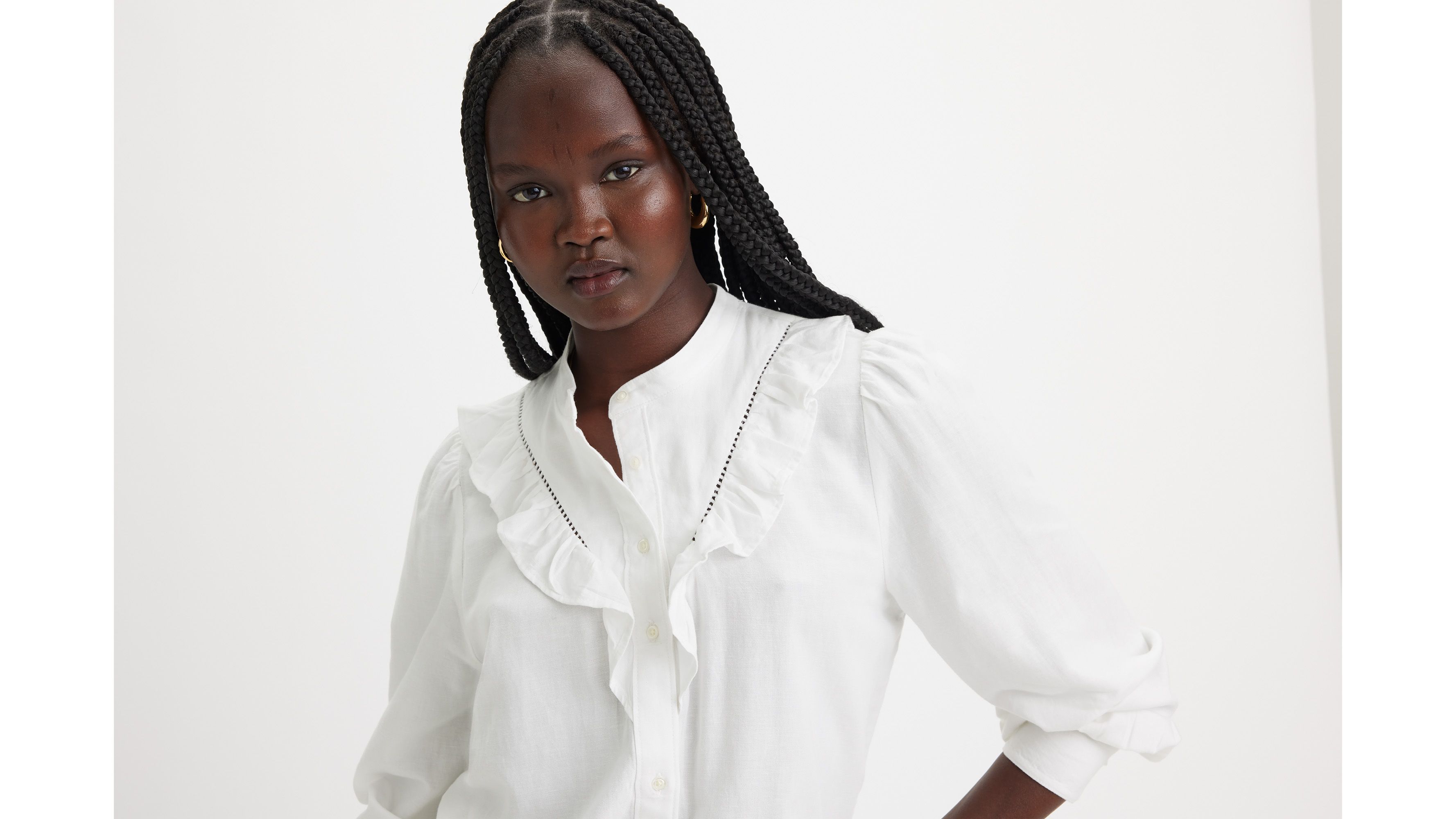 Blouse Carinna - Bright White - Blanc