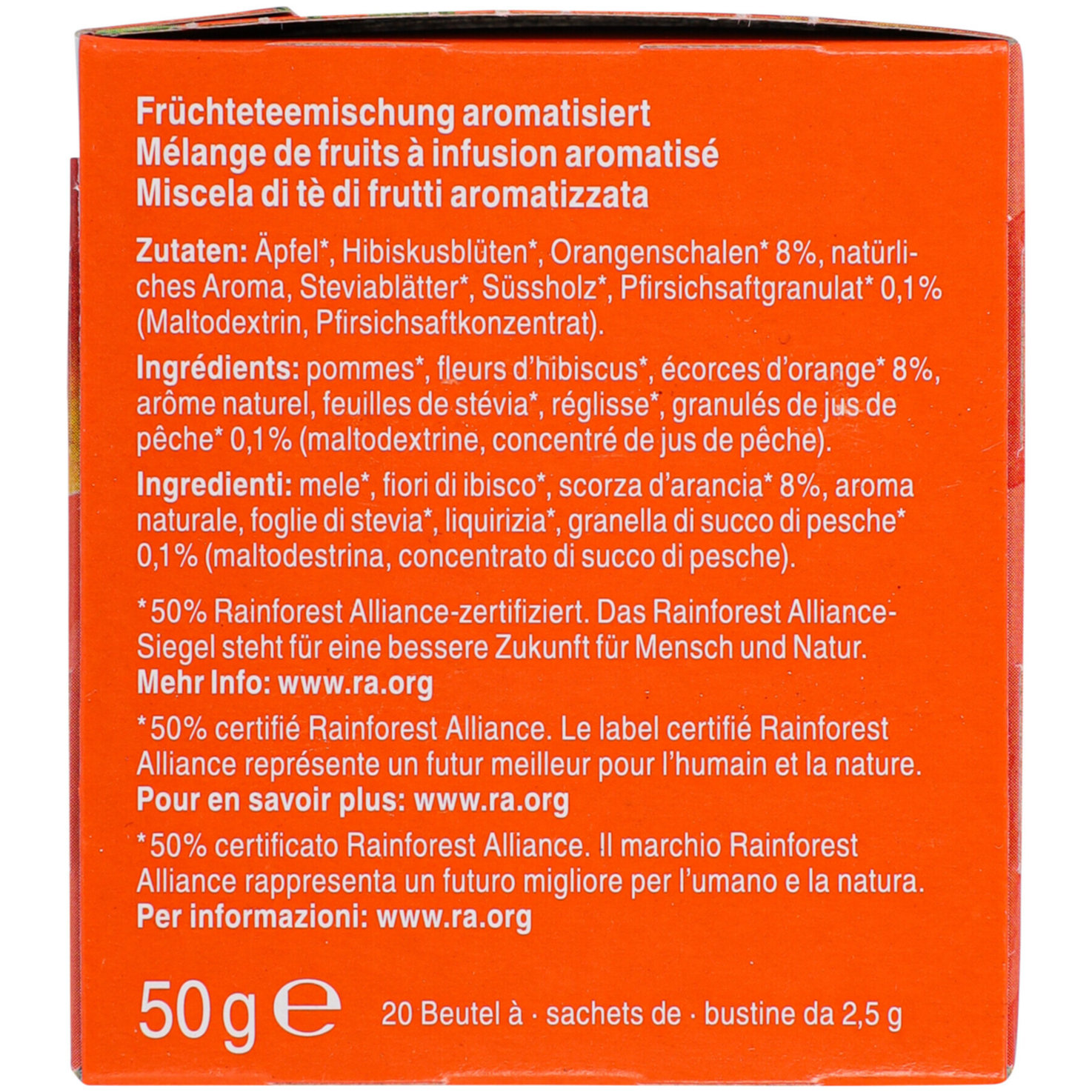 Sweet Orange Peach 20 Portionen
