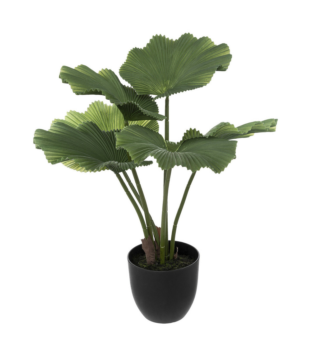 Plante artificielle palmier en pot h 65 cm