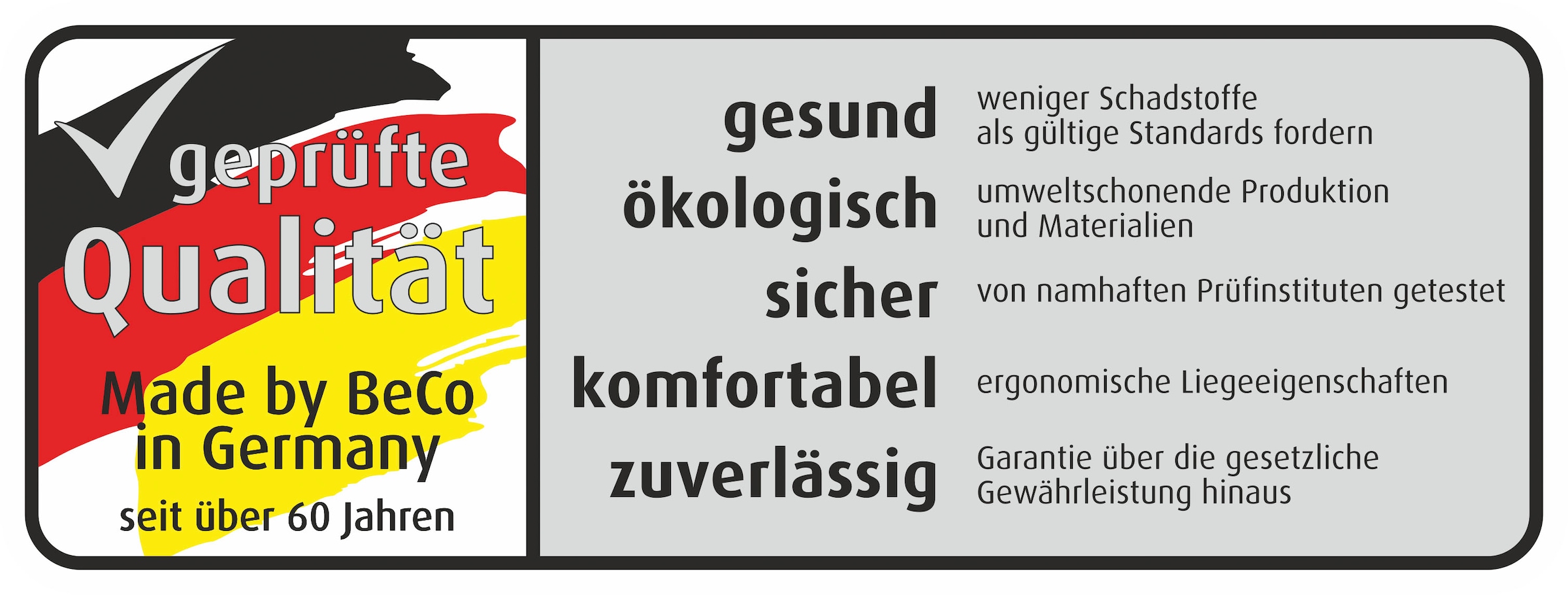 Beco Lattenrost »Noxus Flex K, im Doppelpack!« mit Härteverstellung