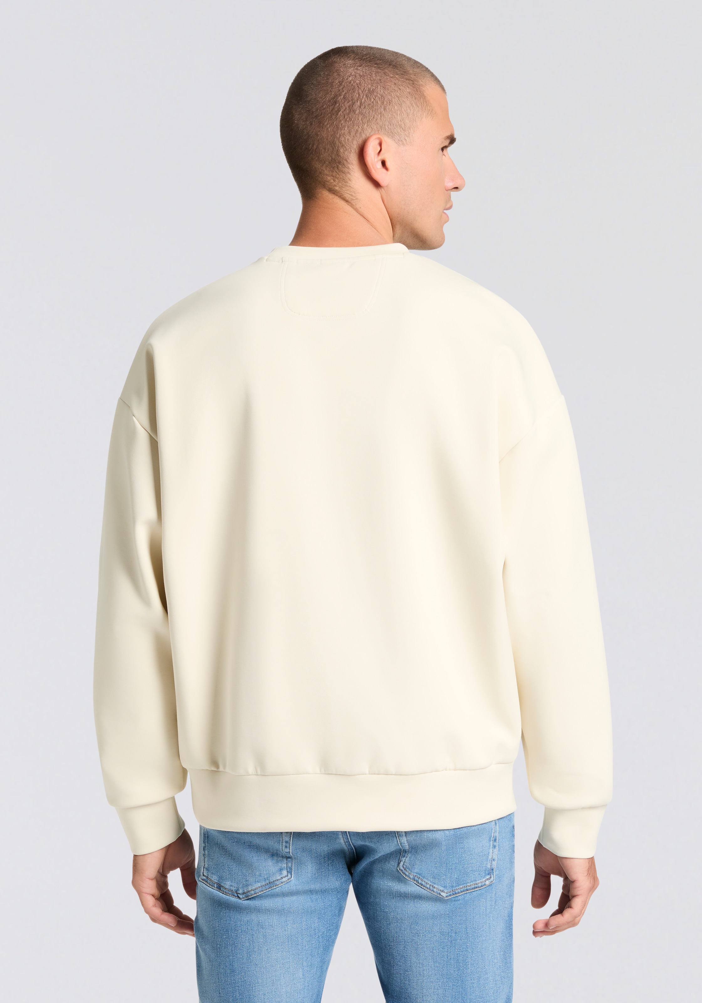 BOSS GREEN Sweatshirt »Stenson«, oversize fit, Rundhalsausschnitt