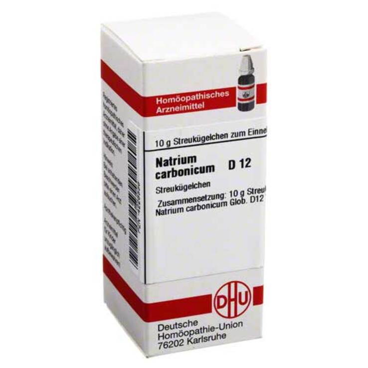 DHU Natrium carbonicum D 12 Globuli, 10 g
