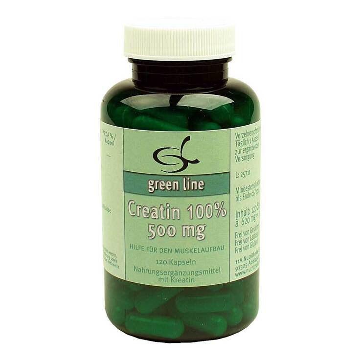 Creatin 100% 500 mg Kapseln, 120 St
