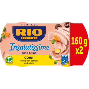 Rio Mare Insalatissime Mais 2x160g MSC