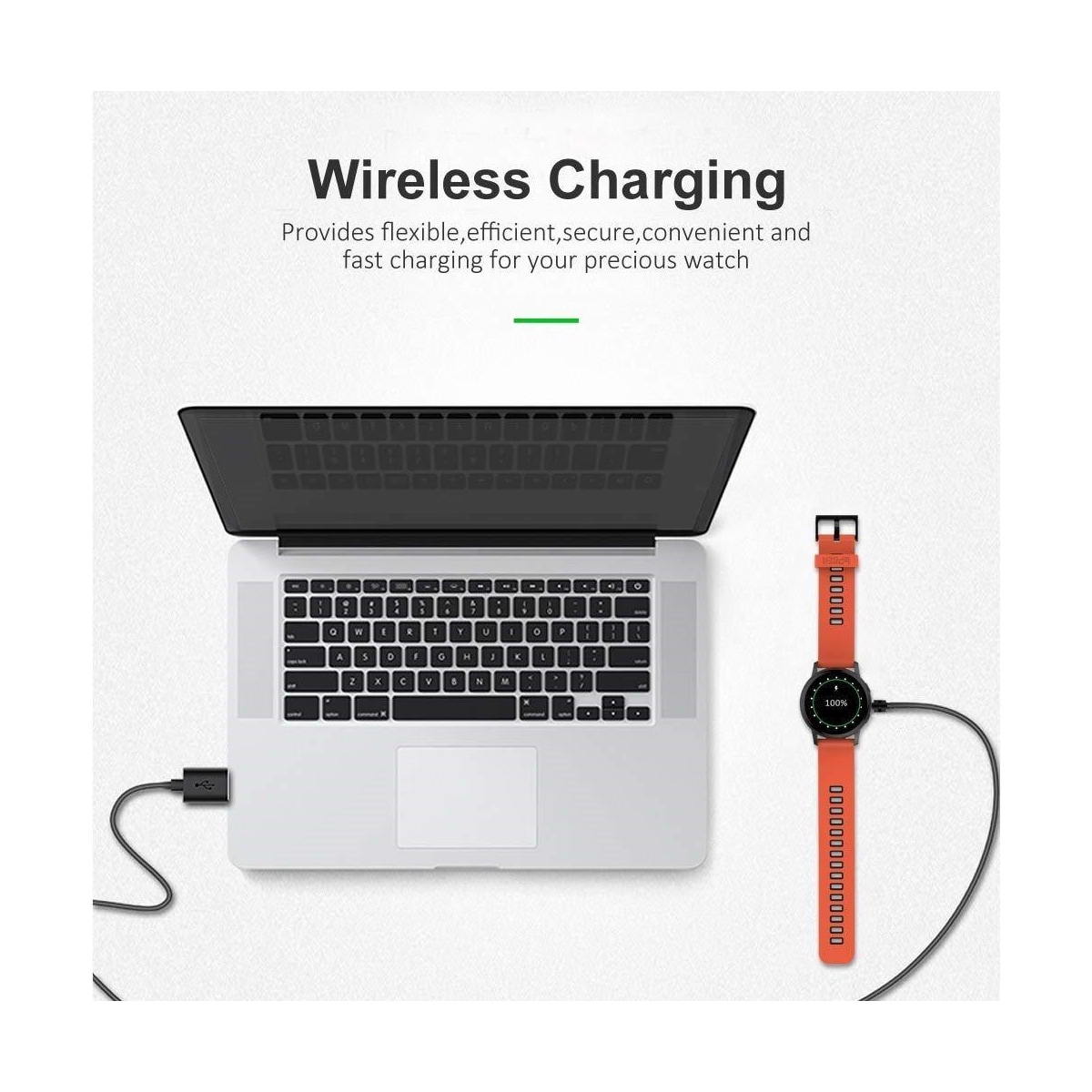 Laddare för Samsung Galaxy Watch 3/4/5 Active 1/2