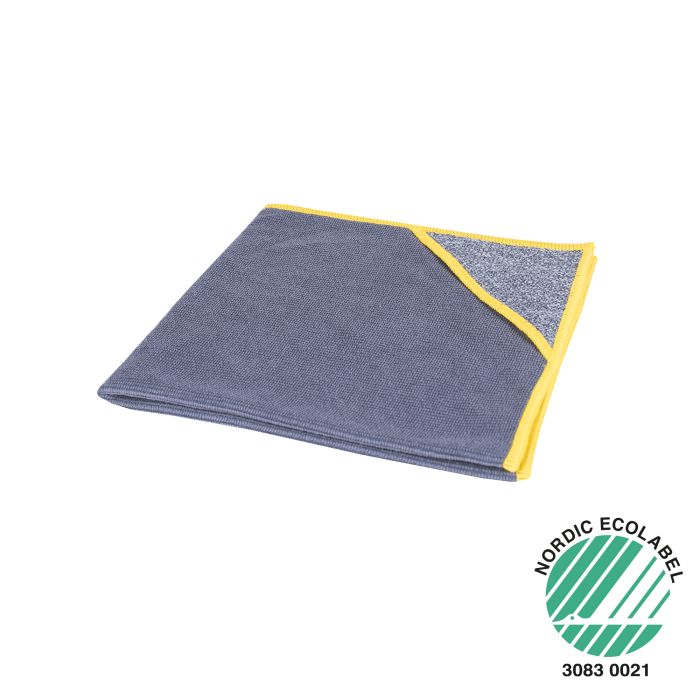 10st Wecoline Allure microvezel scrubdoek 40x40cm Geel 10 Stuks (4004188150805)