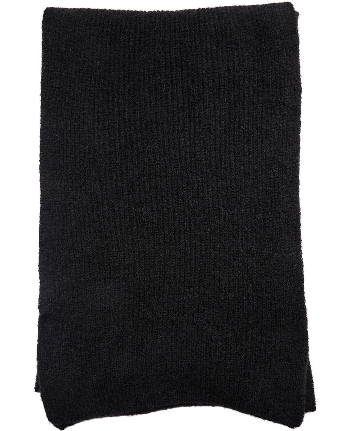 Magasin du Nord Collection Supreme Scarf 180x32 2858 Black Black