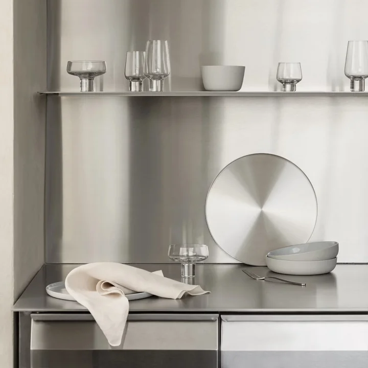 Blomus - Peasy Tablett, S, Edelstahl