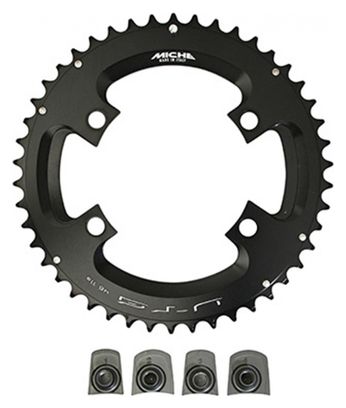 PLATEAU ROUTE 4BRA D.110 POUR SHIMANO ULTEGRA 6800 MICHE UTG 46DTS EXTERIEUR NOIR 11V.