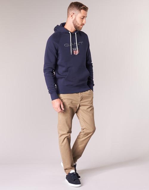 Gant - GANT SHIELD HOODIE - Marine