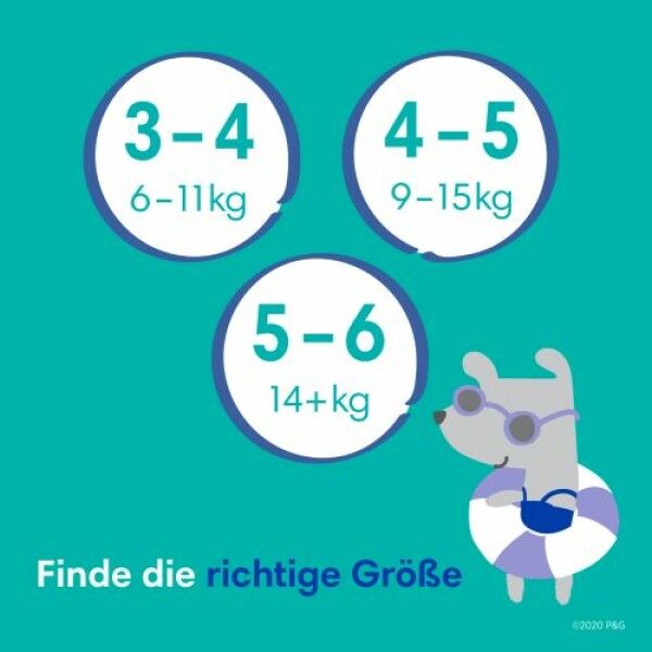 Pampers Splashers Einweg-Schwimmwindeln