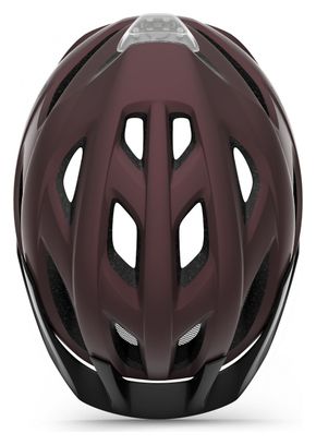 Casque MET Crossover Burgundy Mat