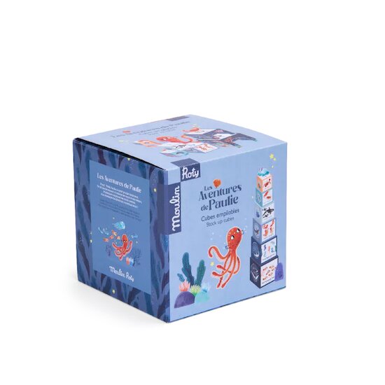 Les Aventures de Paulie Cubes Empilables   de               Moulin Roty