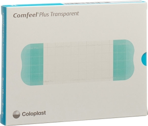 Comfeel Plus Transparent Hydro Verband 5 x 15 cm, 5 Stück