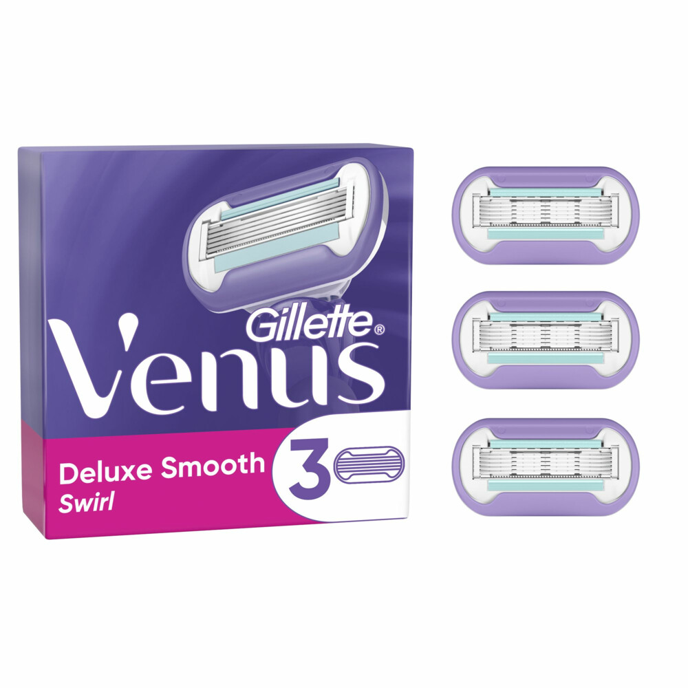 Gillette Venus Scheermesjes Deluxe Smooth Swirl3 stuks
