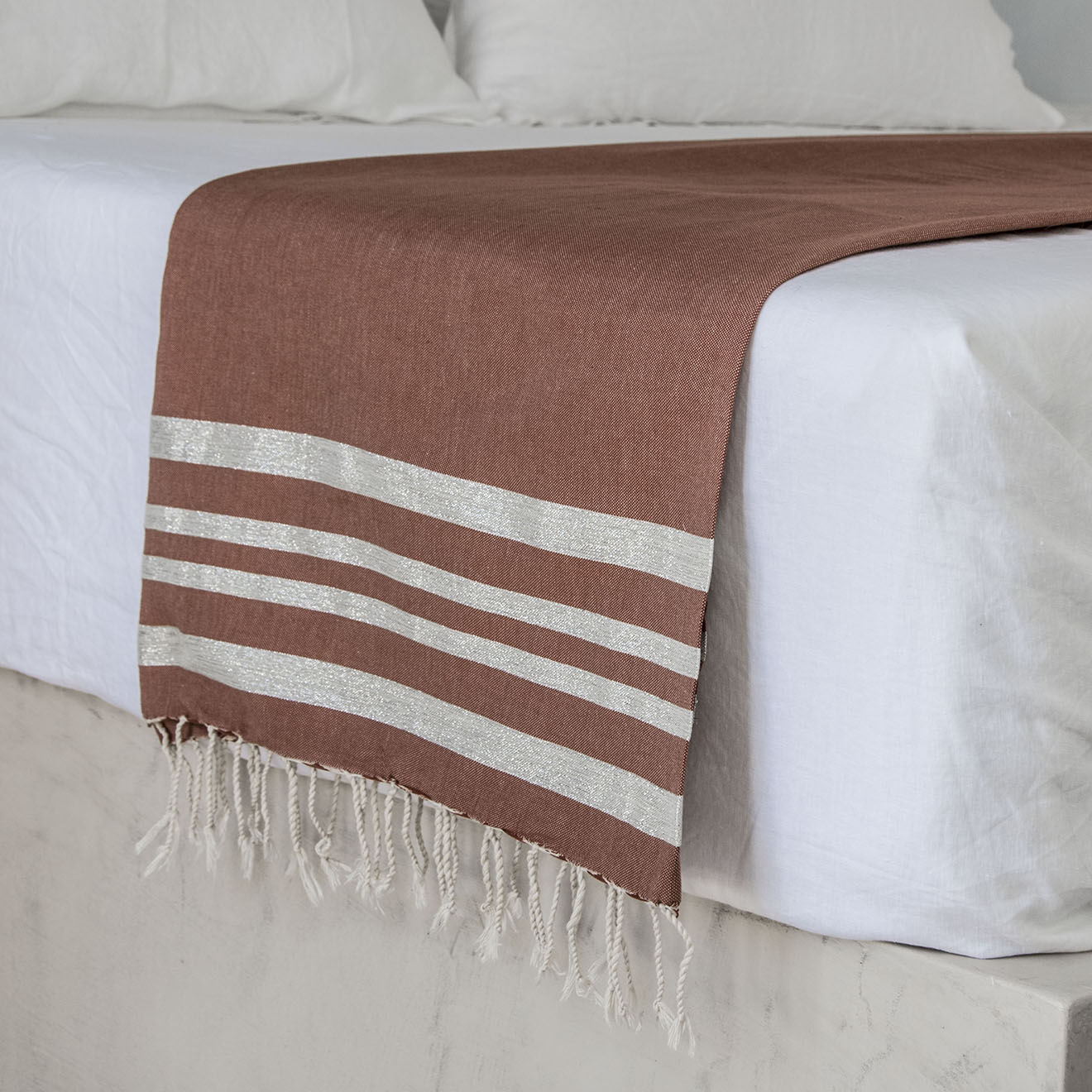 Febronie Nappe 100% Coton 200 g/m² Hamptons terracotta