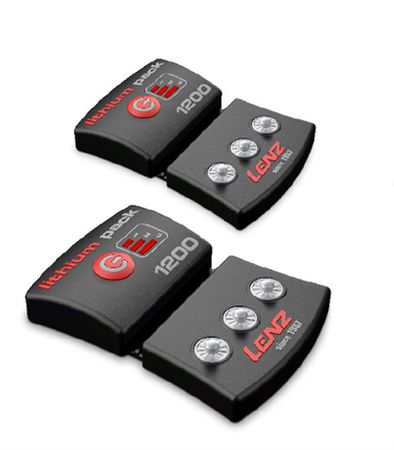 LITHIUM PACK 1200 Akku zu den Heizsocken  schwarz