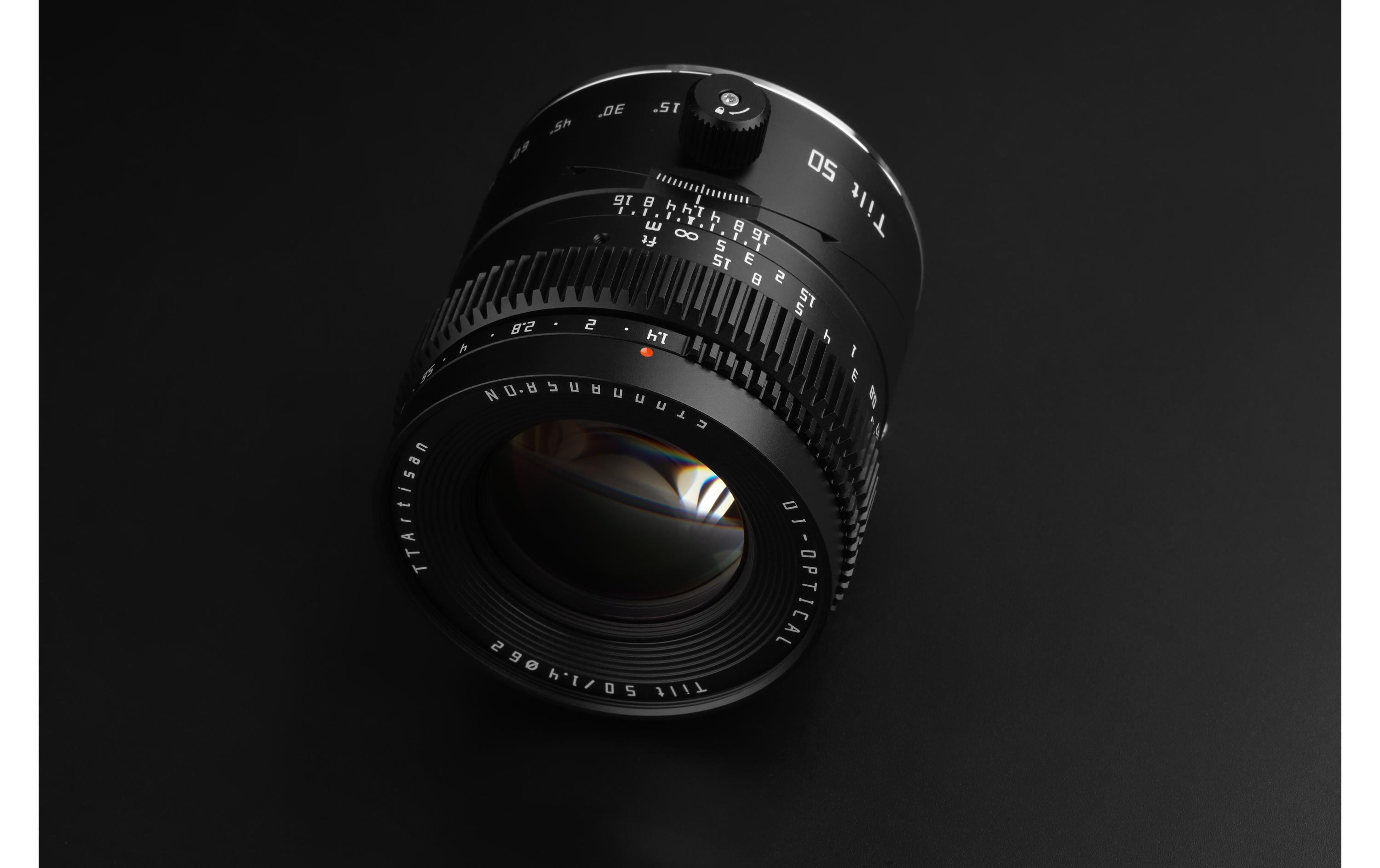 Festbrennweite Tilt 50mm F/1.4 – L-Mount<br>Festbrennweitenobjektiv mit erweiterter Fokussteuerung