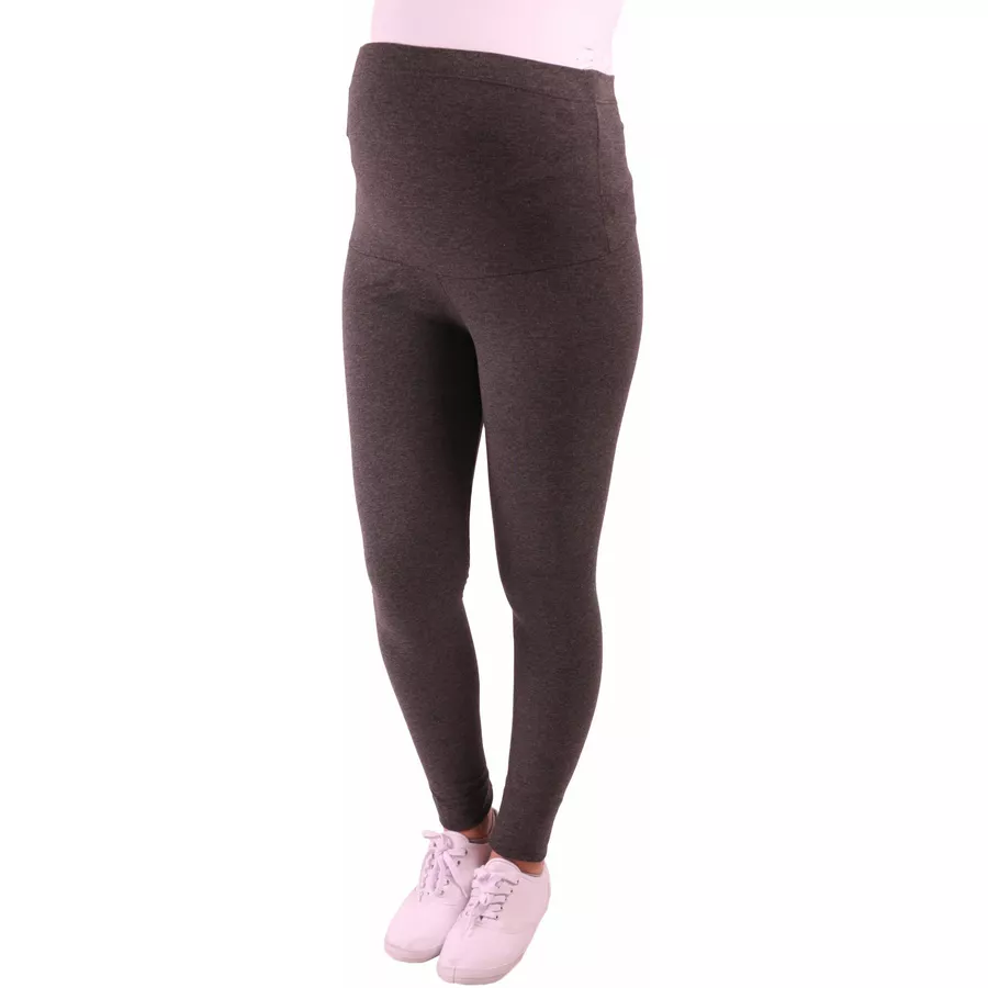 M.M.C. Umstandsleggings Komfortabel Dunkelgrau
