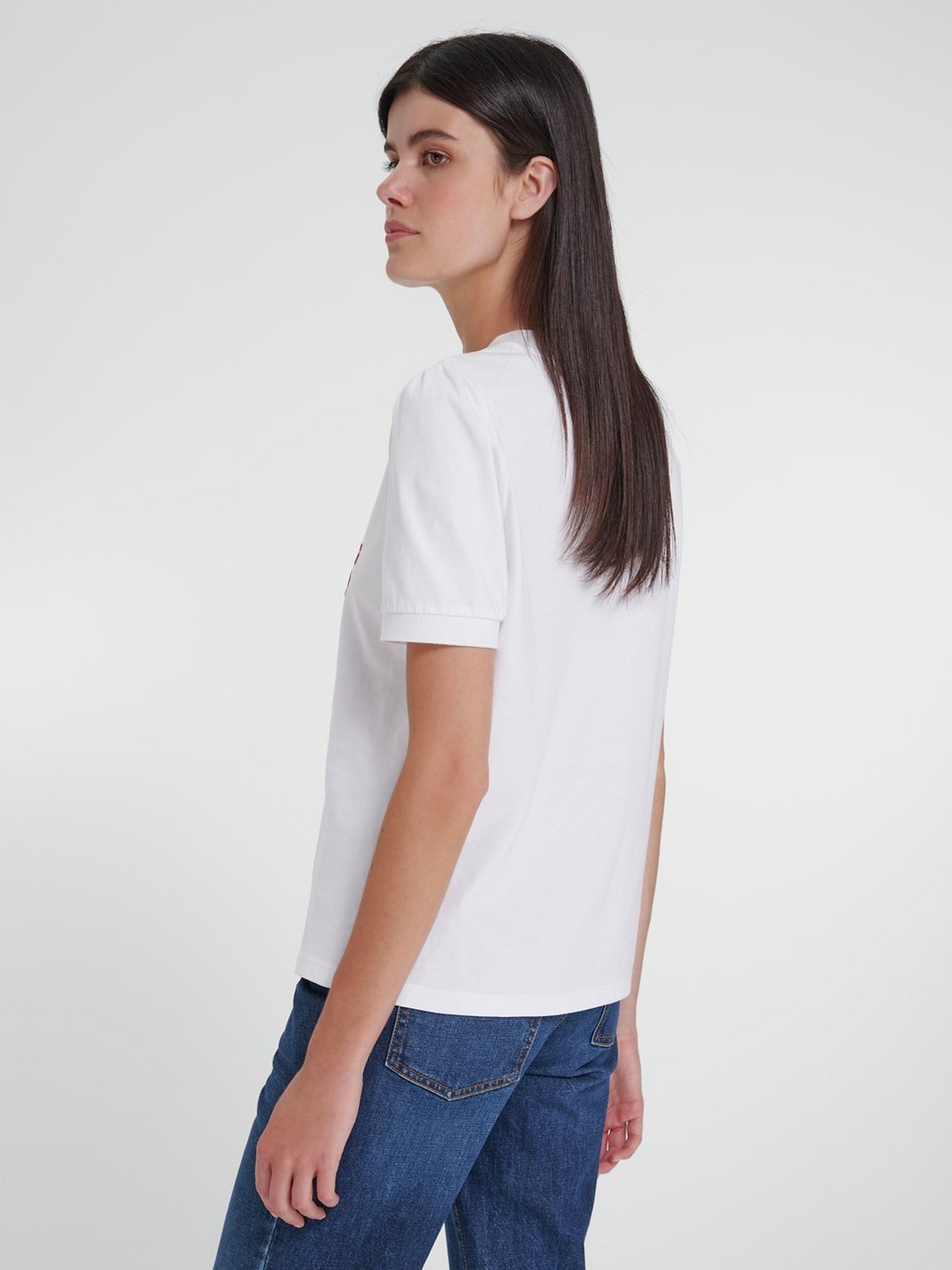 Rundhals-Shirt