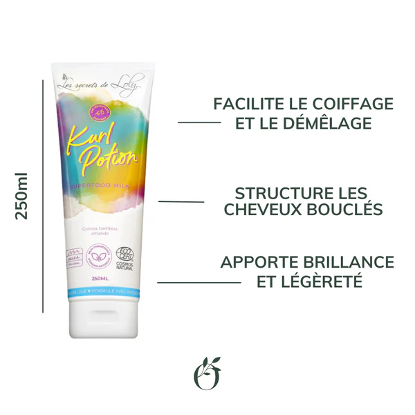 Les Secrets de Loly Crème Sans Rinçage - Kurl Potion 250ml